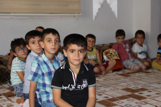 Mardinli çocuklara namaz sevgisi aşılandı