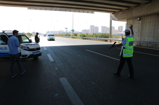 Gaziantep'te sürücülere 152 bin lira trafik cezası kesildi