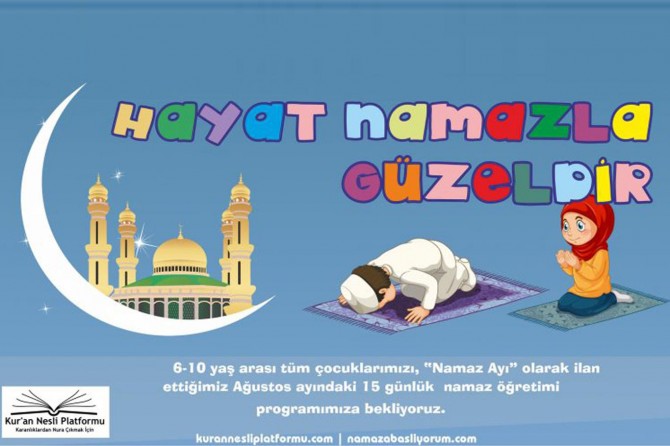 Bingöl Kalem Der’den çocuklara yönelik Namaz programı