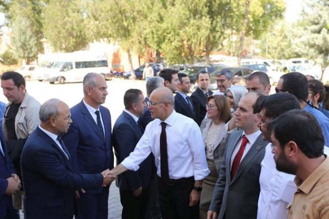 Başbakan Yardımcısı Mehmet Şimşek Gaziantep Oğuzeli'nde