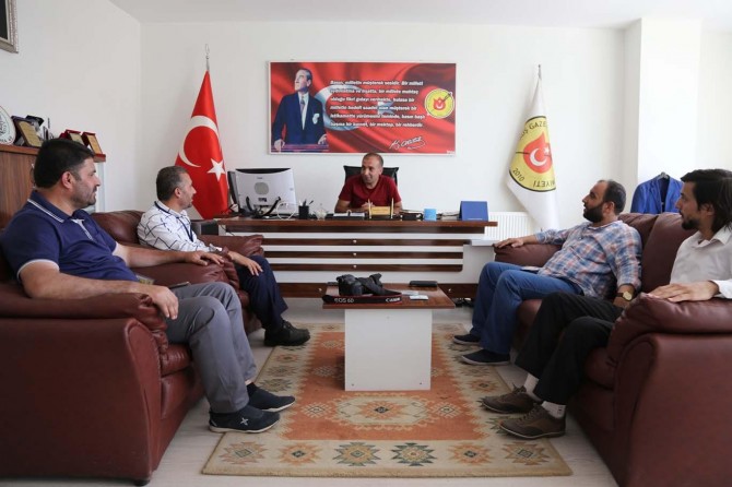 DİMED’ten Muş Gazeteciler Cemiyetine Ziyaret