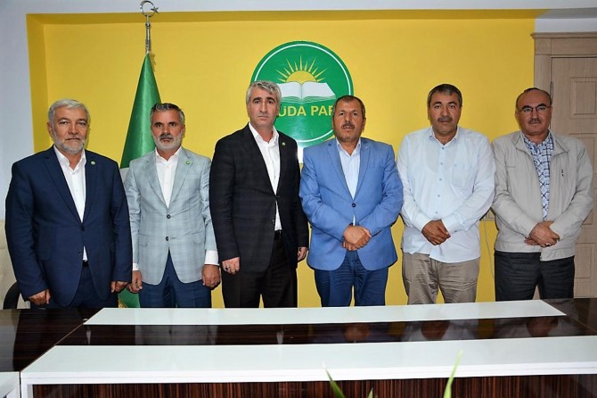 Şanlıurfa'da sanayi sitesi heyetinden HÜDA PAR'a ziyaret