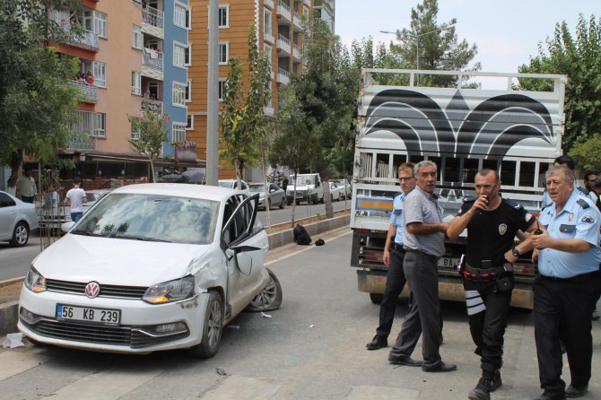 Siirt'te trafik kazası: 2 yaralı