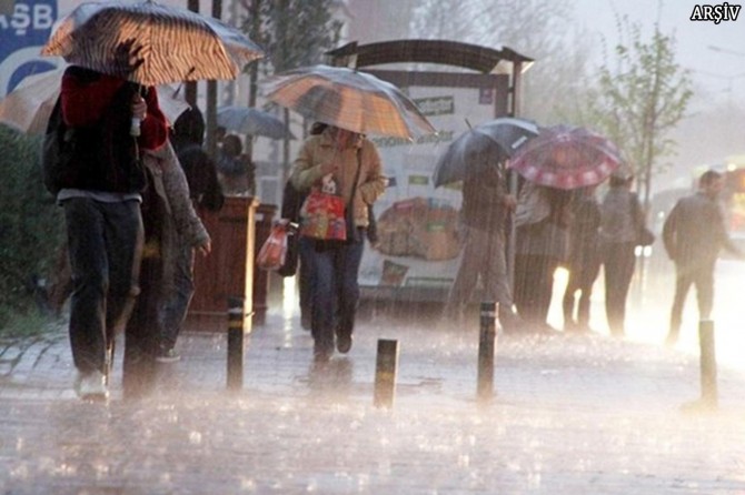 Meteorolojiden kuvvetli yağış uyarısı