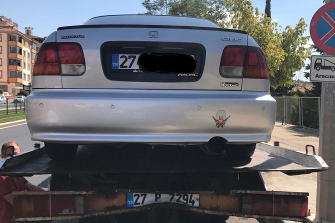 Gaziantep'te sürücülere 529 bin TL trafik cezası kesildi