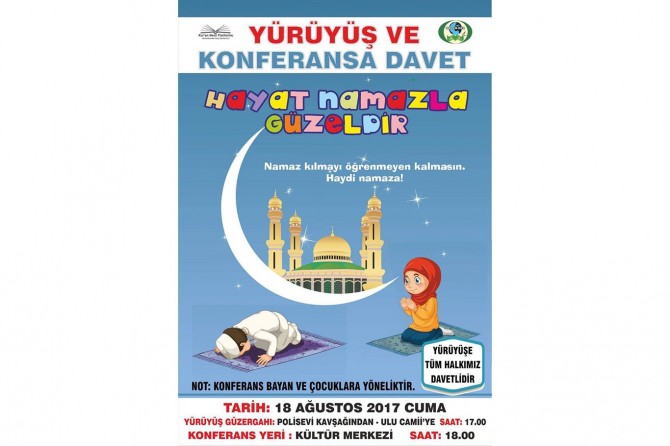 Bingöl’de ‘Namaz’ programına katılan çocuklar için etkinlik yapılacak