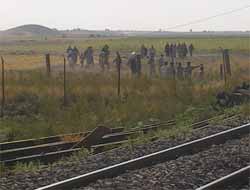 Çatışmalardan Kaçıyorlar