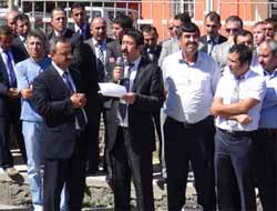 İmam Hatip Müdürüne Saldırı Protesto Edildi