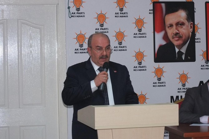 AK Partili Muş il başkanı istifa etti