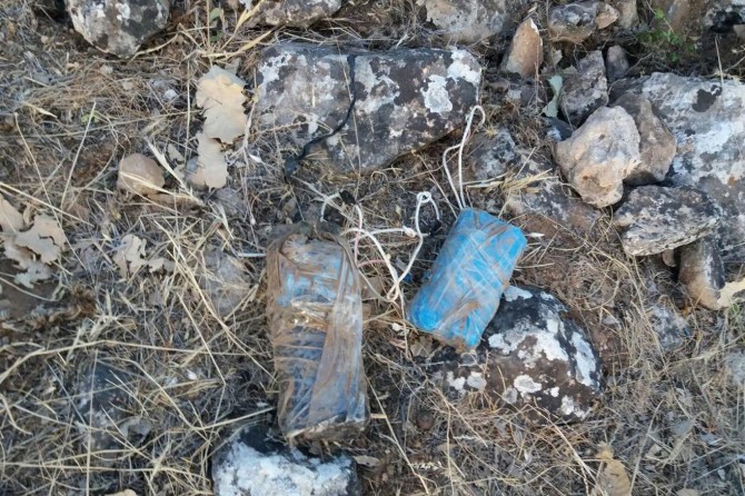 Diyarbakır’da el yapımı patlayıcılar ele geçirildi