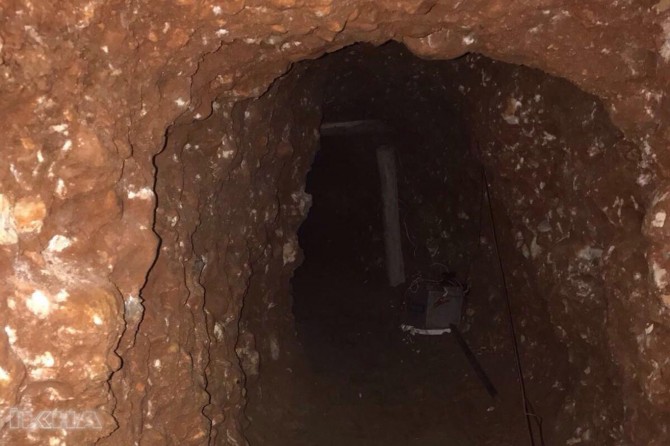 Tunela ku ji aliyê Nisêbînê ber bi Sûriyê ve dihat kolan hat dîtin