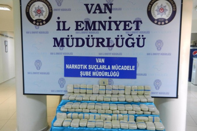 Van’da eroin ele geçirildi