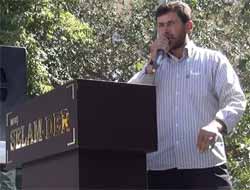 Hakaret Filmi Muş'ta Protesto Edildi