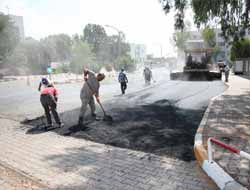 Adana'da Asfalt Çalışması