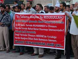 Peygambere Hakaret Antep'te Lanetlendi (Video Foto)