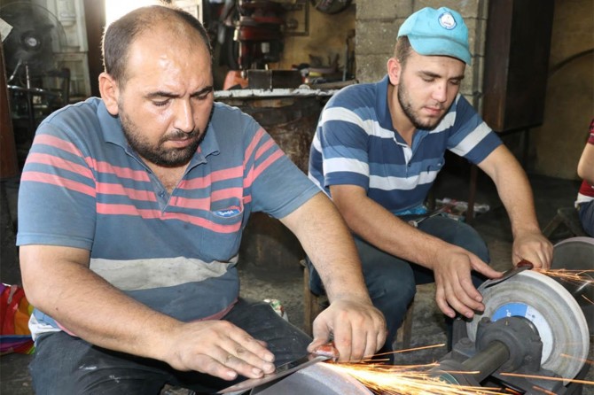 Bıçak ustalarının Kurban Bayramı mesaisi başladı