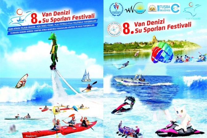 Van su sporları festivaline hazır