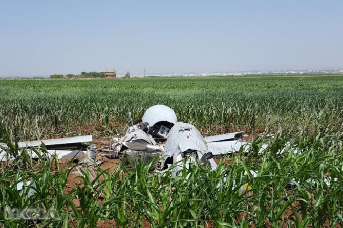 Drone crashes in Şanlıurfa’s Viransehir