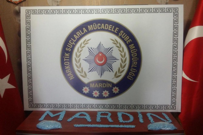 Mardin'de bin 961 uyuşturucu hap ele geçirildi
