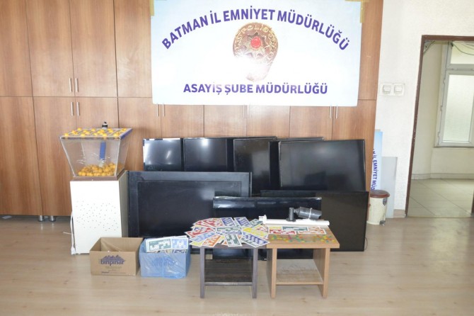 Batman'da kumar oynatan iş yeri mühürlendi