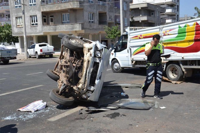 Siverek’te trafik kazası: 5 yaralı