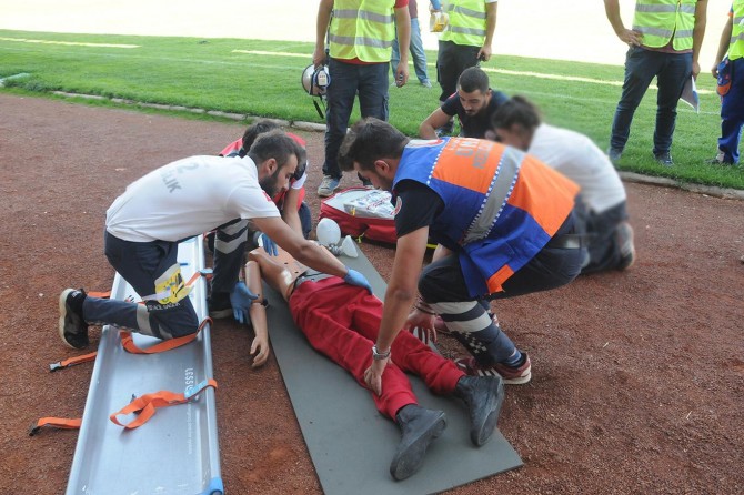 Mardin UMKE’den tatbikat