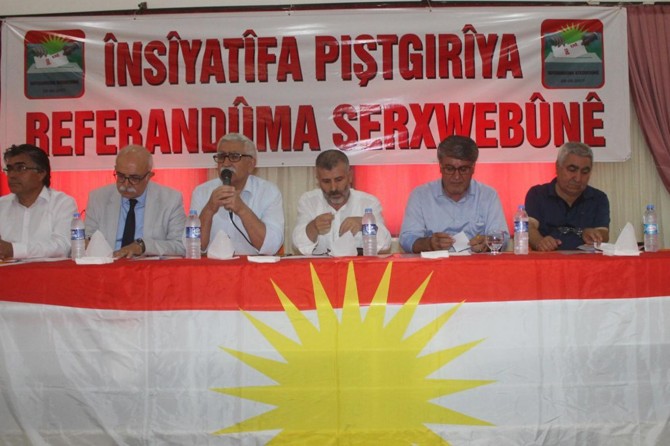 Înîsiyatîfa Piştgiraya Referandûma Serxwebûnê konferans tertîp kir