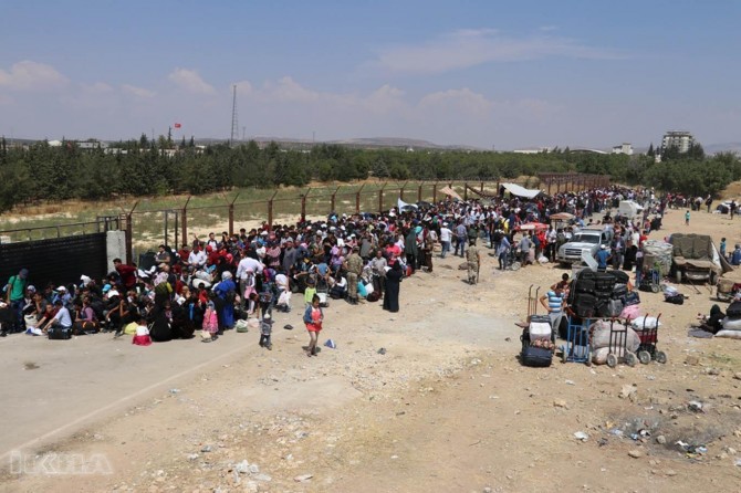 Refugees who to celebrate Eid in Syria are having great joy