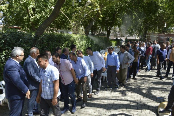 Hilvanlılar bayramlaşma programında bir araya geldi