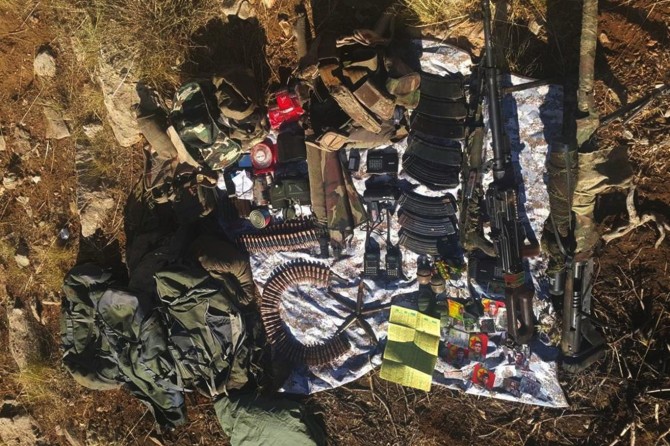 Şırnak’ta saldırı hazırlığındaki 2 PKK’li öldürüldü