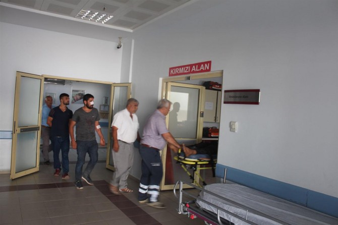 Kahta’da trafik kazası: 2 yaralı