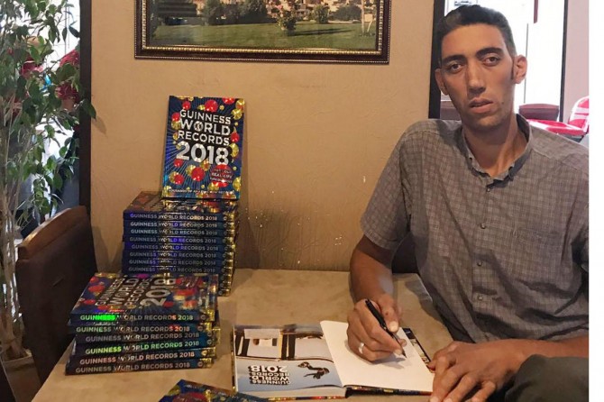 Mardinli Sultan Kösen, Guinness Rekorlar Kitabına imza attı