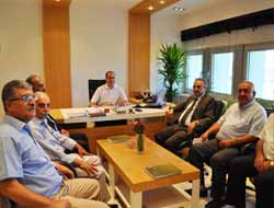 Emekliler Derneğinden TPAO Bölge Müdürü'ne Ziyaret