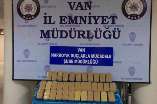 Van'da eroin ele geçirildi