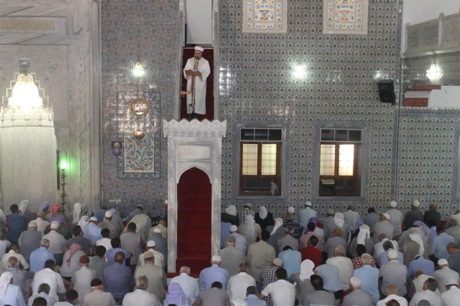 Şanlıurfa’da Arakan konulu hutbe okundu