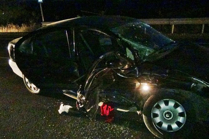 Çınar Beşpınar yakınlarında minibüs ile otomobil çarpıştı: 8 yaralı