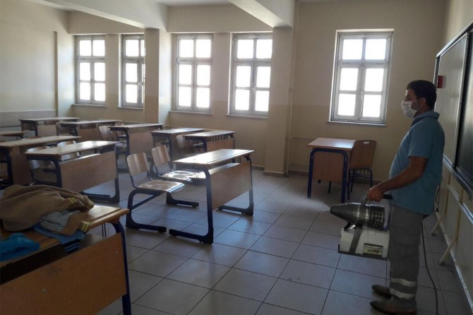 Van'da okullar eğitim ve öğretime hazırlanıyor