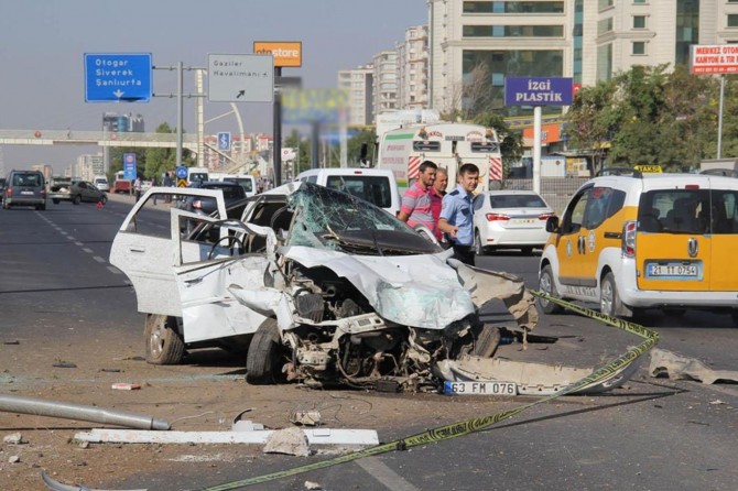 Diyarbakır’da trafik kazalarında 43 kişi hayatını kaybetti