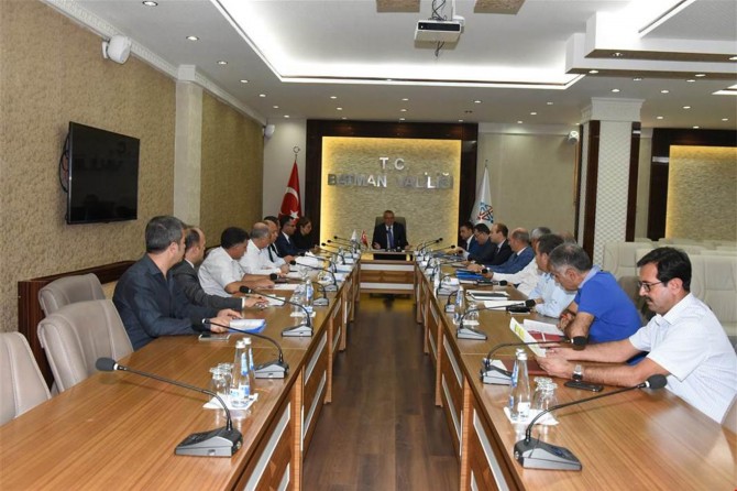 Batman’da yatırım değerlendirme toplantısı yapıldı