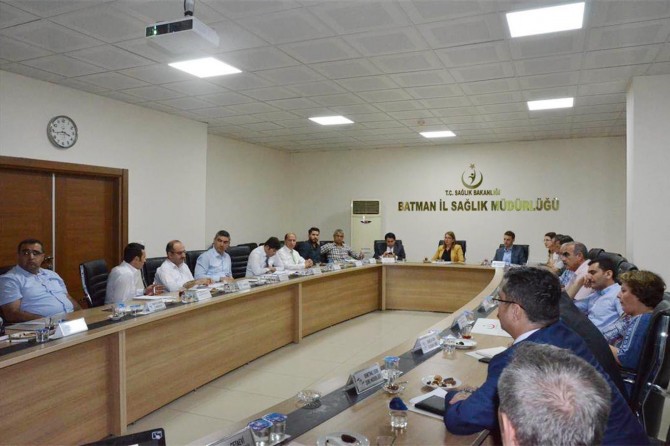 Batman’da uyuşturucuyla mücadele toplantısı yapıldı