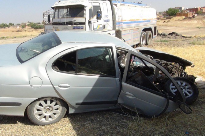 Çınar Göksu Barajı yakınlarında kaza: 1ölü