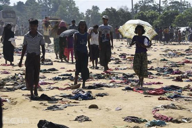 Call for help to Rohingyan people from Iran and Pakistan