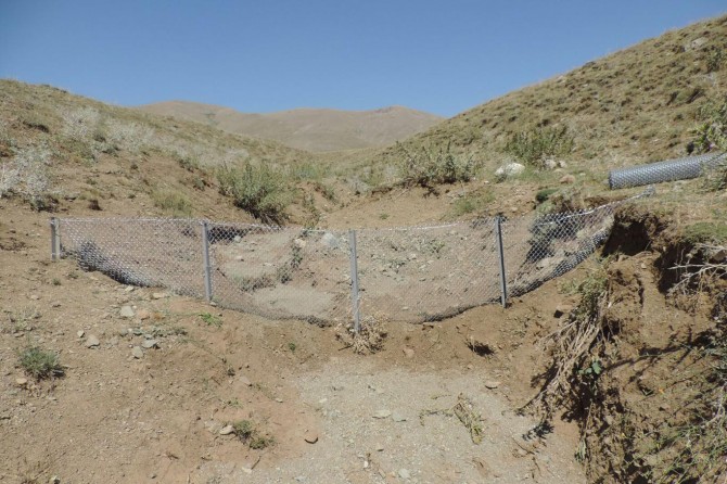 Van’da toprak muhafaza çalışmaları devam ediyor