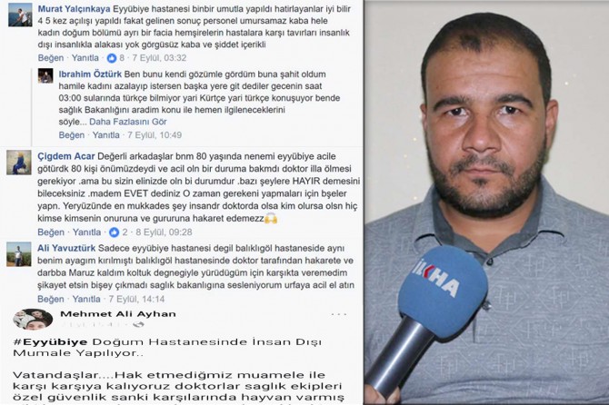 "Hastane personelleri halka keyfi muamelede bulunuyor!"