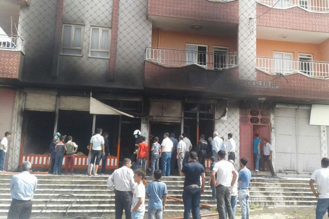 Batman’da korkutan yangın