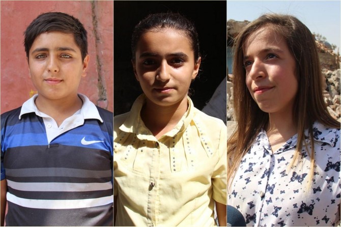 Diyarbakır  Surlu öğrencilerden okul nakline tepki