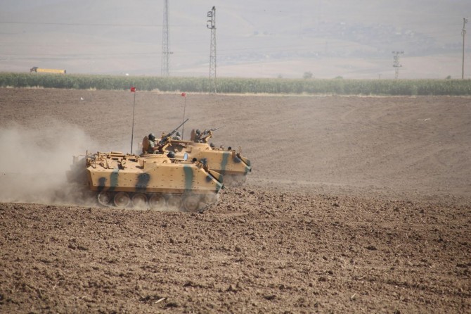 Habur Bölgesindeki tatbikat 6’ıncı gününde devam ediyor