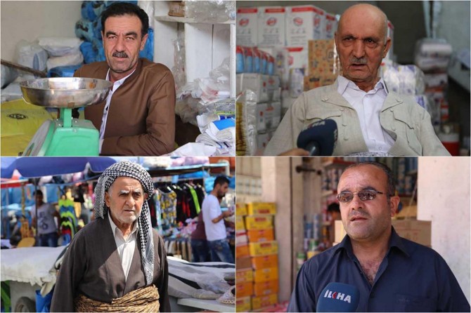 Yarın yapılacak referandumu bekleyen Erbil esnafı İLKHA’ya konuştu