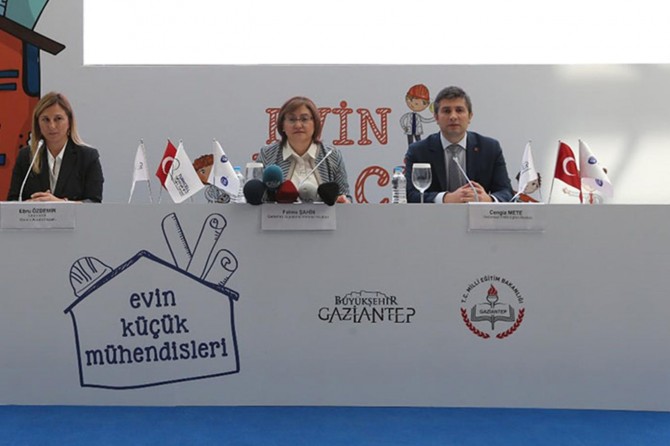 Gaziantep'te “Evin Küçük Mühendisleri" projesi tanıtıldı