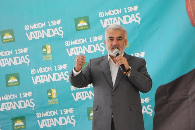 HÜDA PAR Genel Başkanı Yapıcıoğlundan "adalet" vurgusu